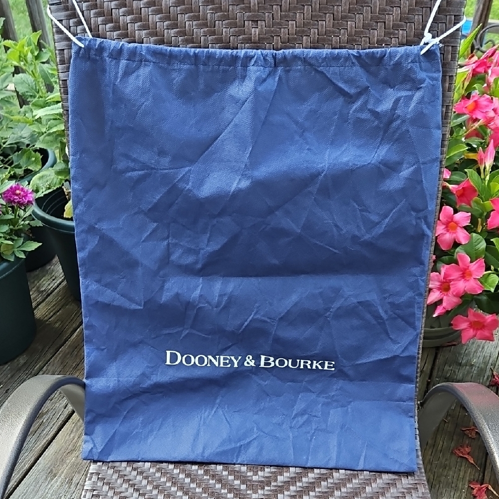Dooney & Bourke Large Drawstring Navy Dust Bag